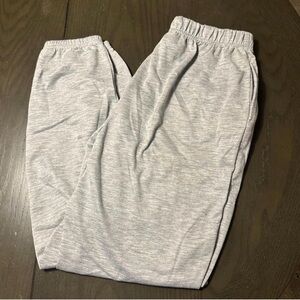 SHEIN Light Gray Elastic Waist Pants
